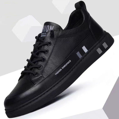 Sneakers in Pelle da Uomo Piatte