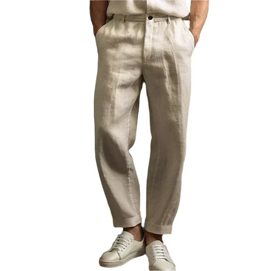 Remy - Pantaloni in Lino per Uomini per Look Eleganti